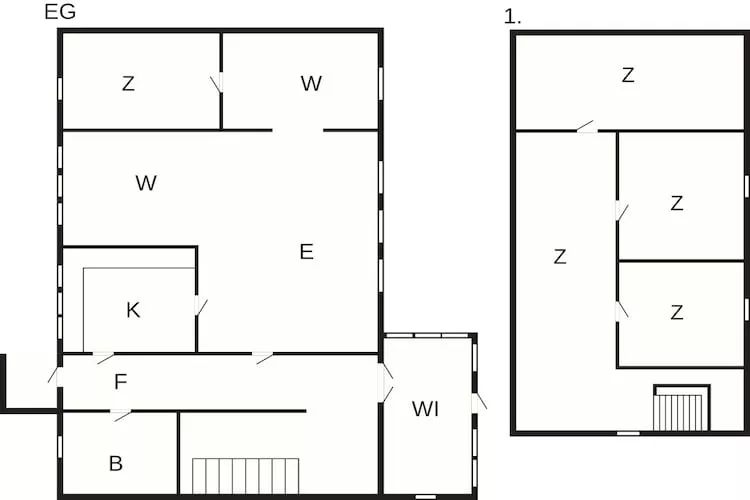 Maison de vacances pour 10 a Spøttrup - Plan