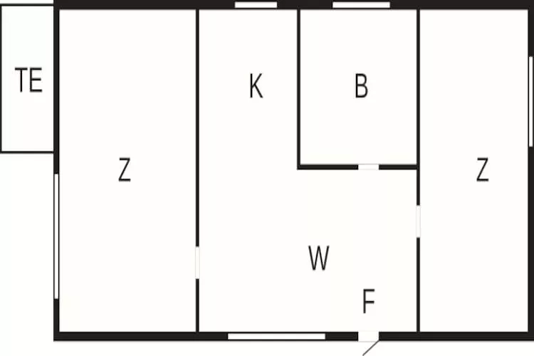4 Sterne Ferienhaus in BRÅLANDA - Grundriss
