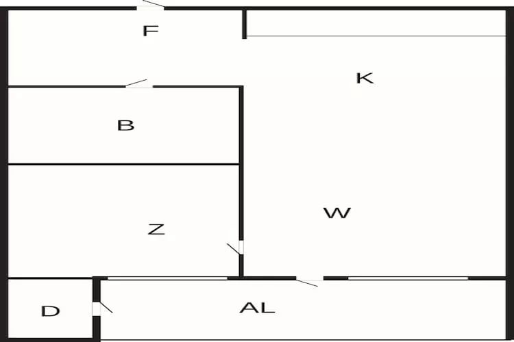 Seaside Apartment near Visby Promenade - Floor plan
