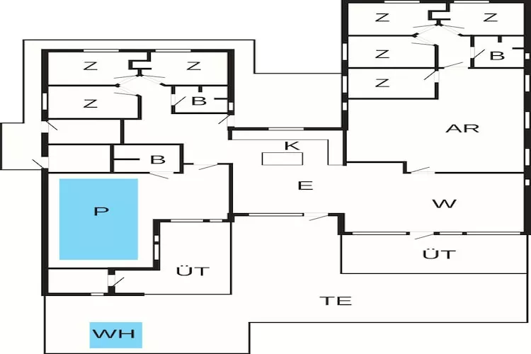 5 star holiday home in Bogense - Floor plan