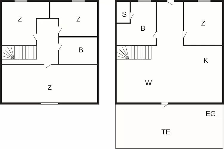 Maison de vacances pour 6 a Sørbøvåg - Plan