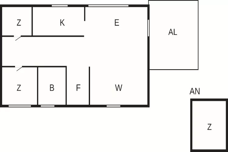 7 Personen Ferienhaus in KIL - Grundriss