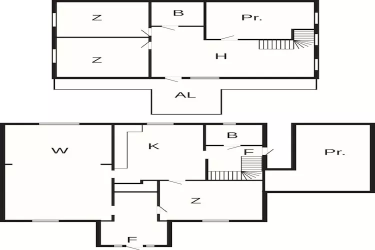 8 person holiday home in Ryssby - Floor plan