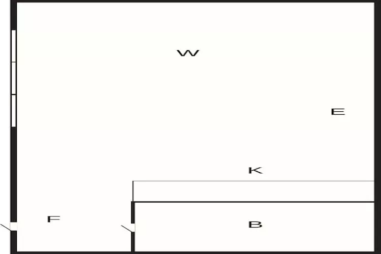 Maison de vacances pour 4 a SÖLVESBORG - Plan