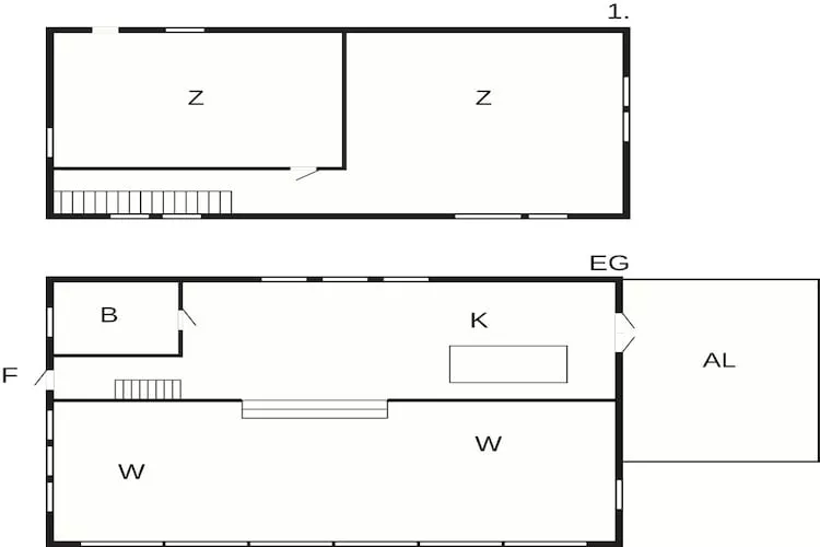 Peaceful Island Home near Sea - Floor plan