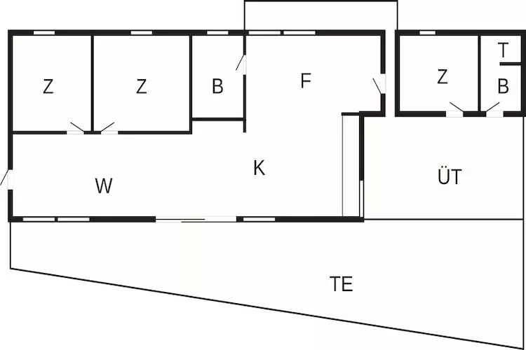 5 etoiles maison de vacances a Engesvang - Plan