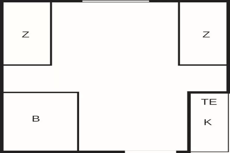 2 person holiday home in Ansager - Floor plan