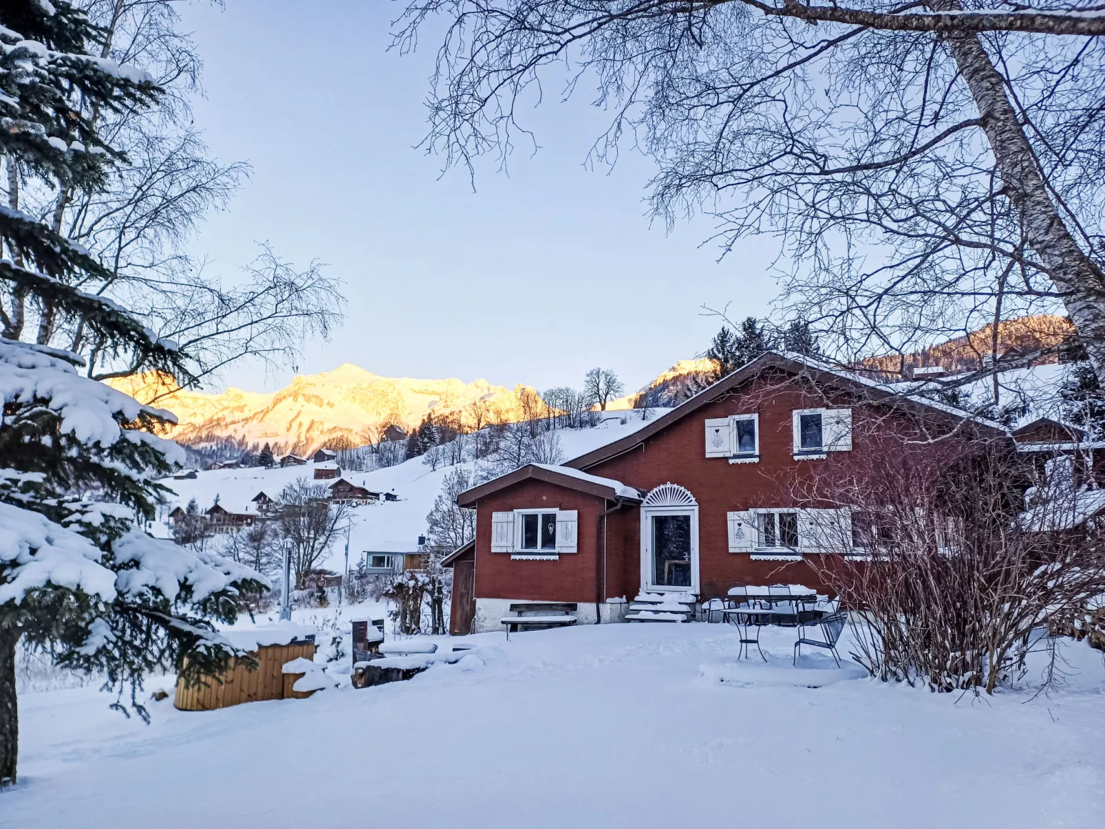 Chalet Chic+Hot Pot - Dehors