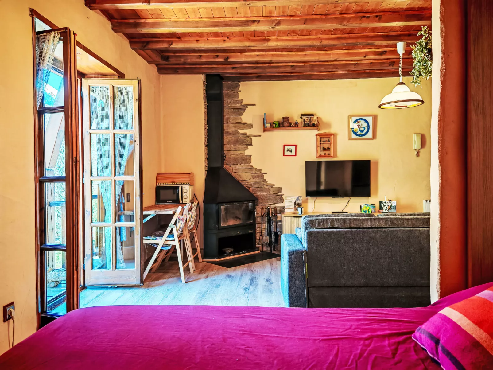 Studio mit Kamin Cosmos 3 Vall de Boí