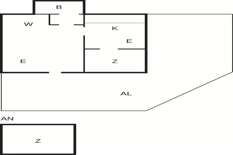 Maison de vacances pour 6 a LÖTTORP - Plan