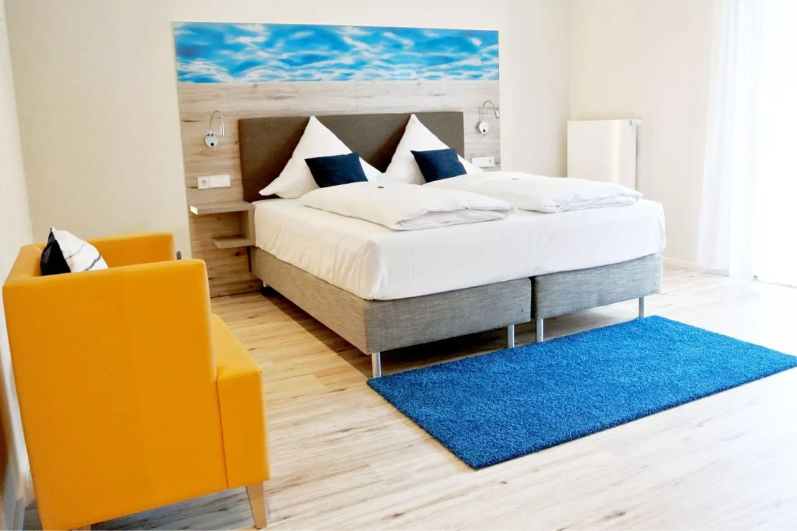 Superior Double Room with Balcony - Bedroom