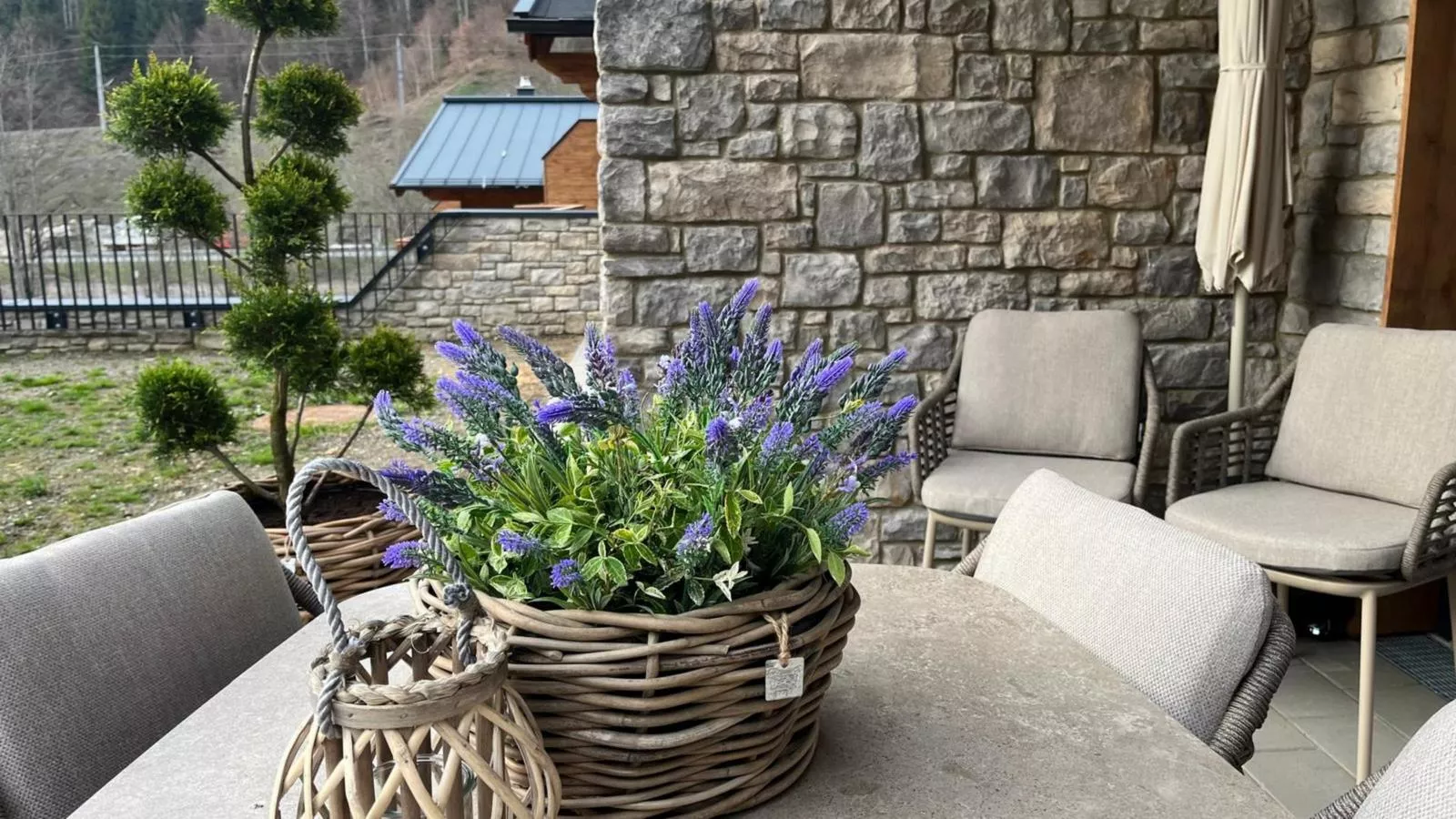 Chalet Gipfel Lodge Alpine Style - Terrasse/Balkon