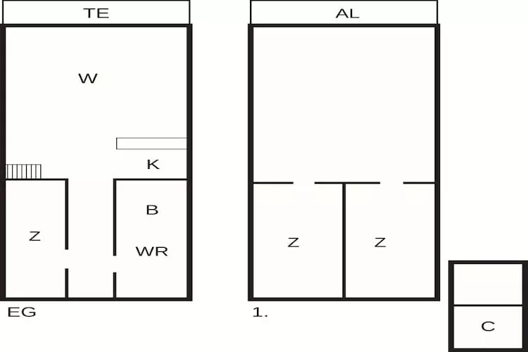 4 star holiday home in Højby - Floor plan
