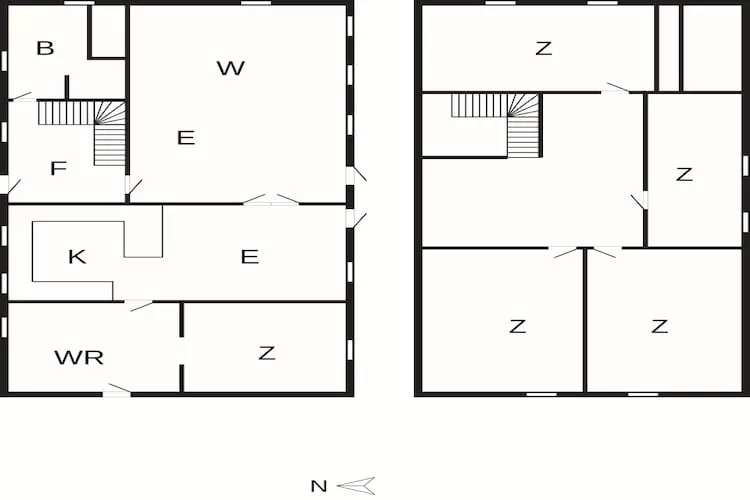 14 person holiday home in Ribe - Floor plan