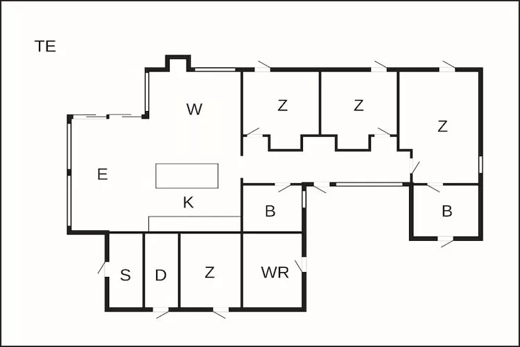 5 etoiles maison de vacances a Aabenraa - Plan