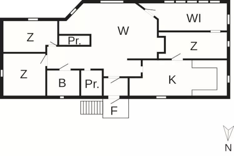 4 person holiday home in LYSEKIL - Floor plan