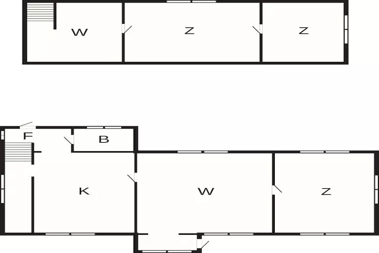 Maison de vacances pour 6 a Backaryd - Plan