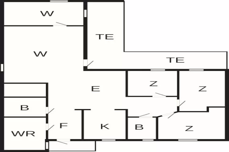 4 etoiles maison de vacances a Skäret - Plan