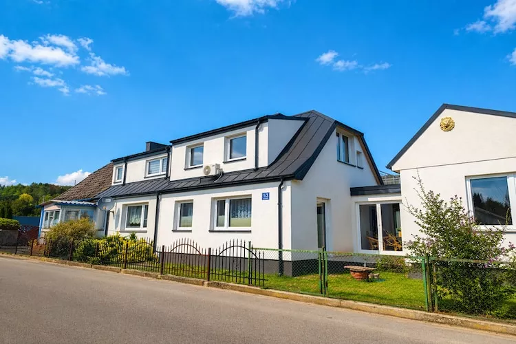 Apartament Wisełka  Lew 1 parter - Außenbereich Sommer