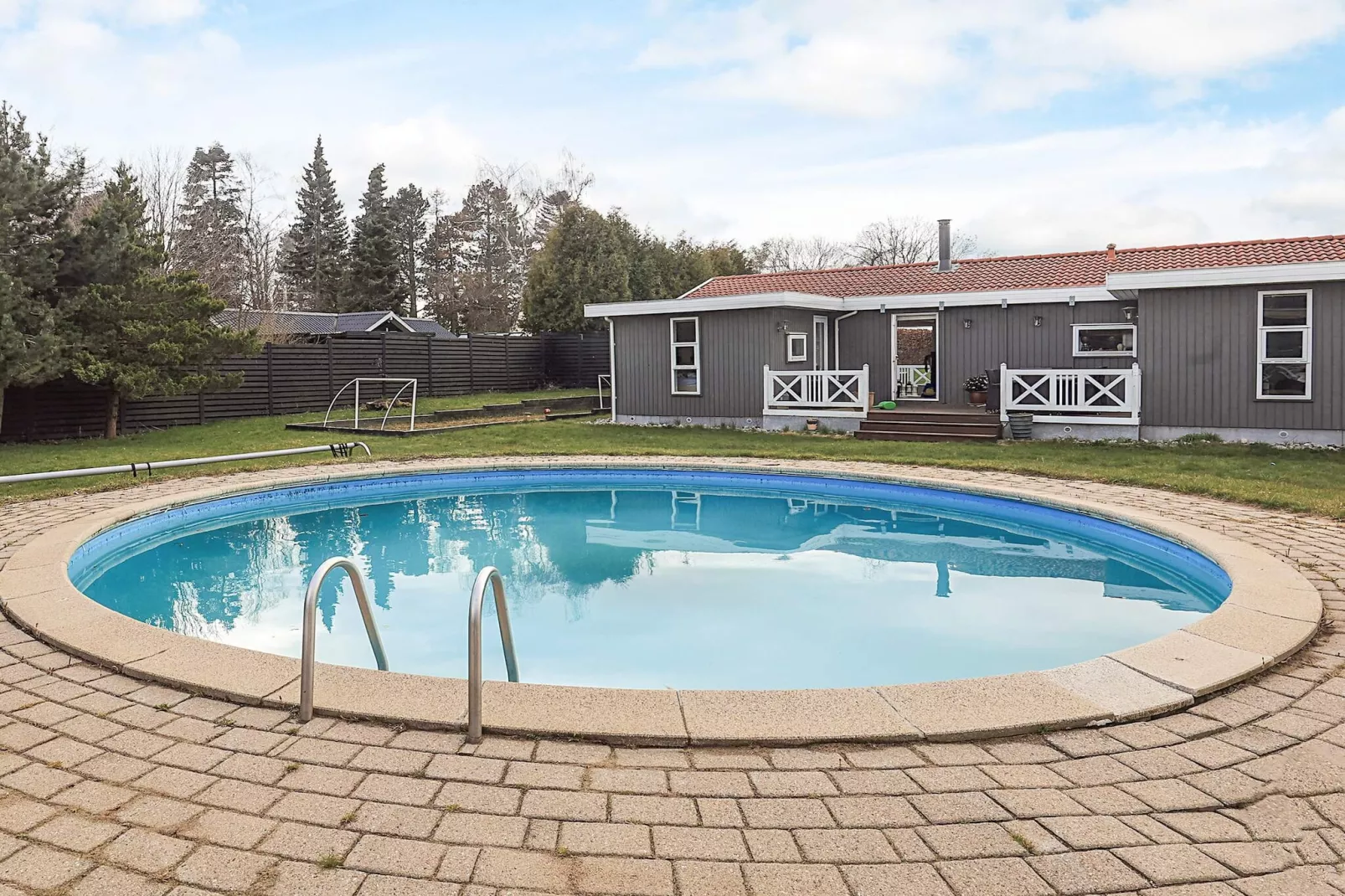 Pool House with Petanque Court