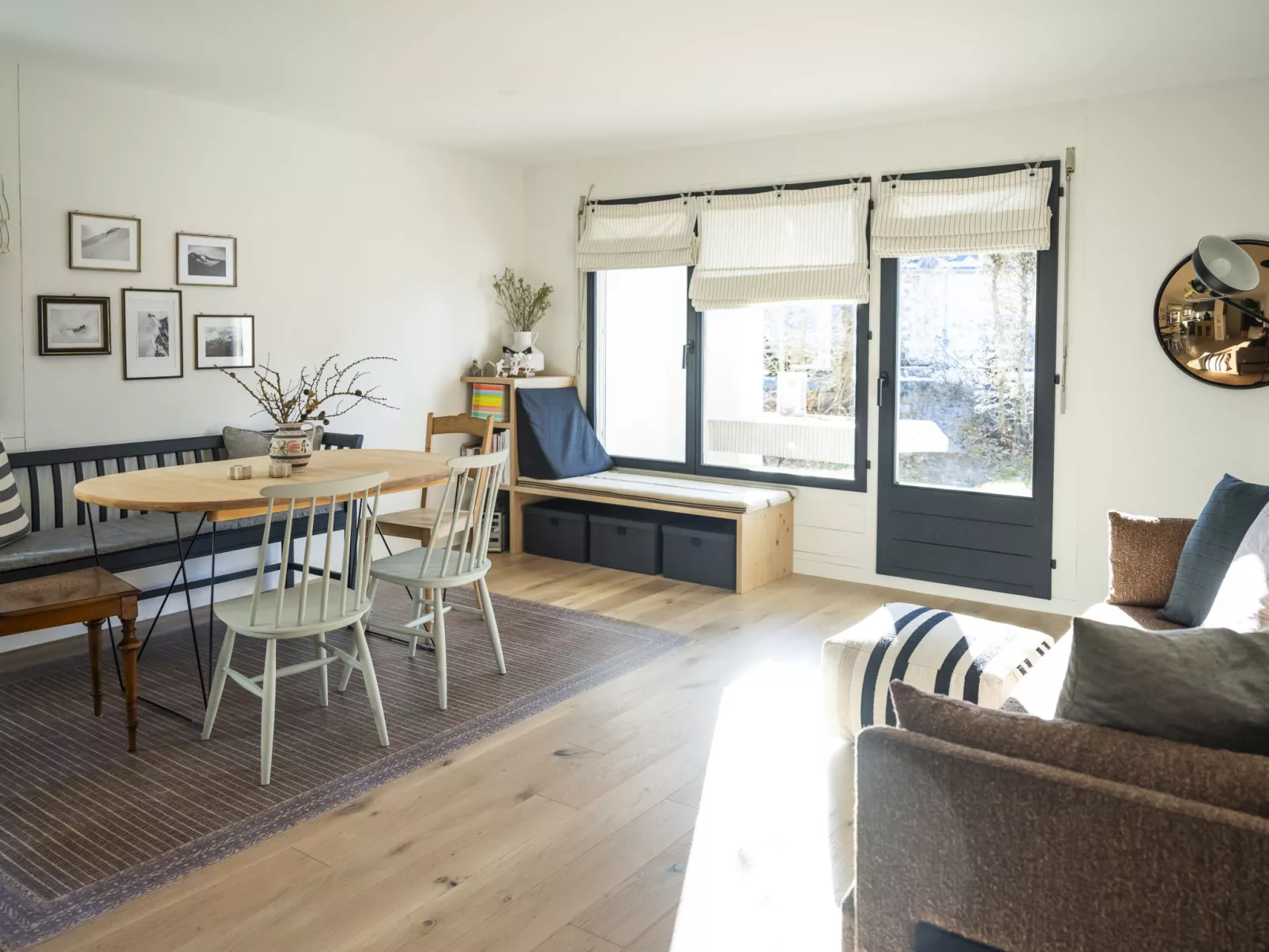 Abitaziun Patgific - Ferienwohnung im Casa Hirundella, (Trin Mulin). 3.5 Zimmer