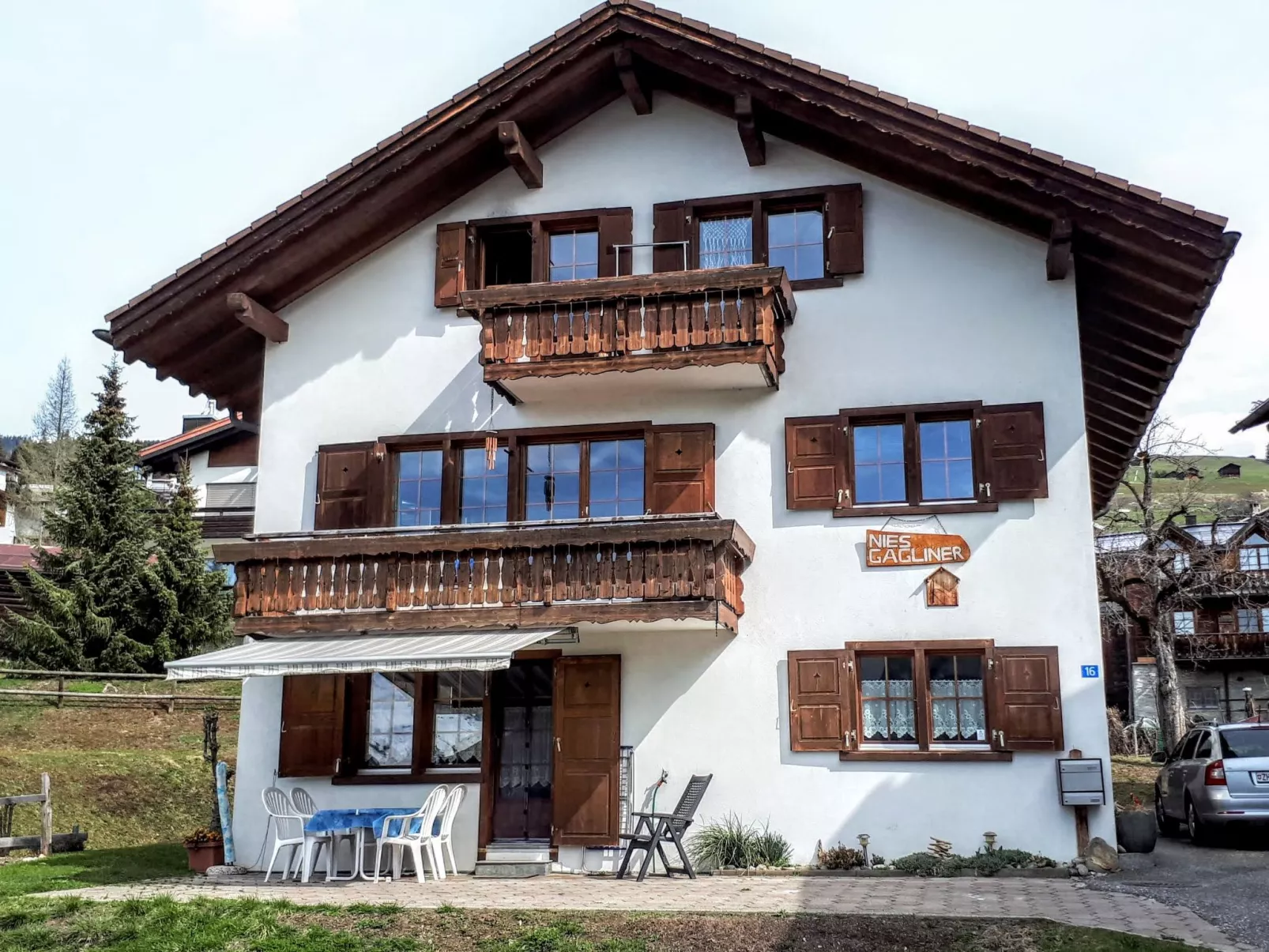 Nies Gagliner, (Falera). 2.5 Zimmerwohnung Falera, Nies Gagliner