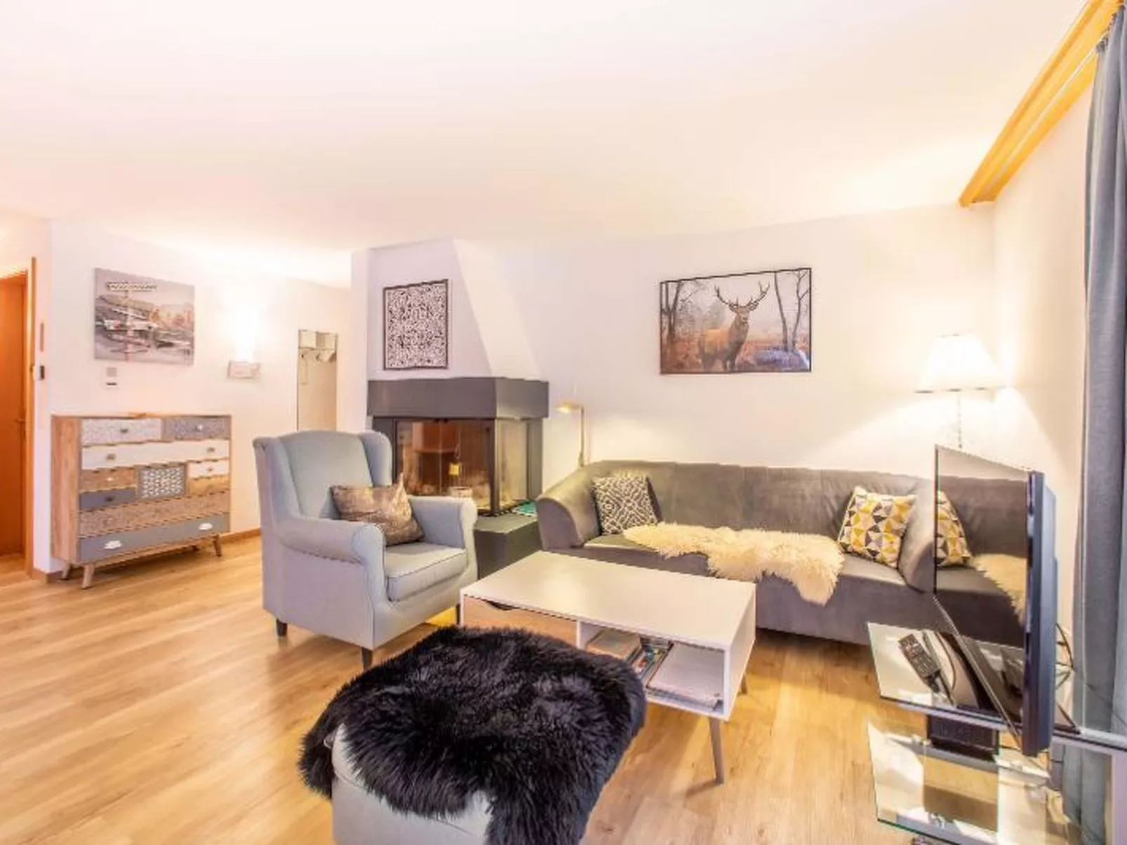Casa Radiras, (Laax Dorf). 4.5 Zimmerwohnung, 85m2 für max. 6 Personen