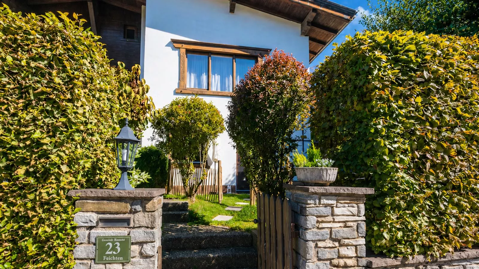 Ferienwohnung Feichten - Außenbereich Sommer