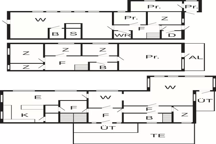 10 person holiday home in Folkestad - Floor plan