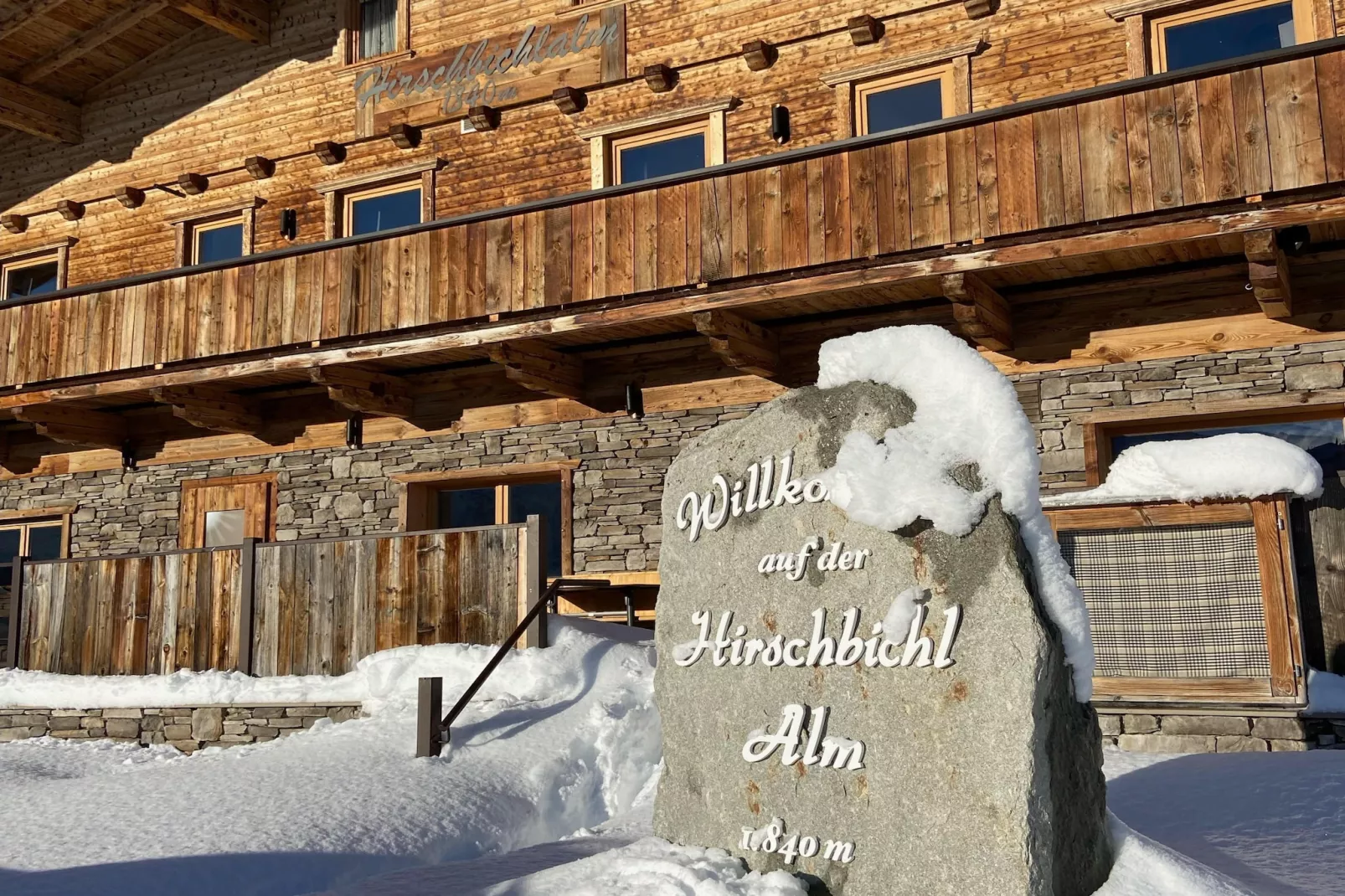 Hirschbichlalm - 8 Personen - Außenbereich Winter