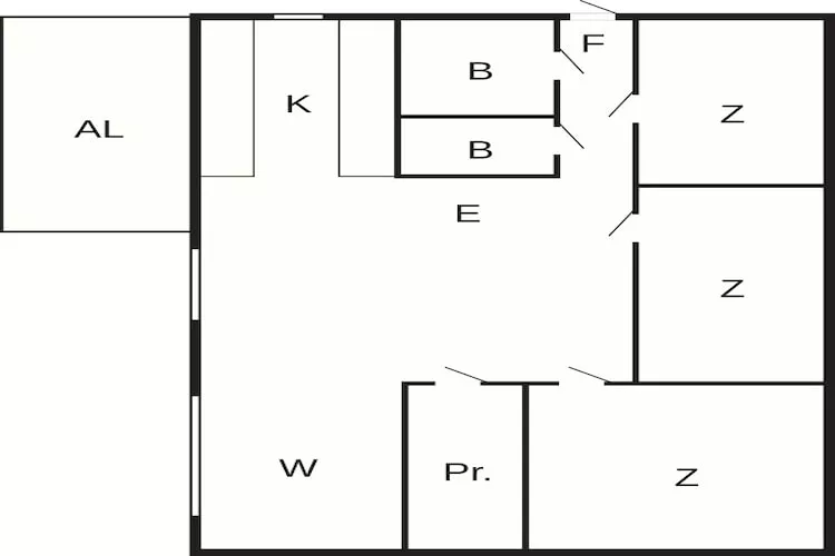4 etoiles maison de vacances a Olofström-By Traum - Plan