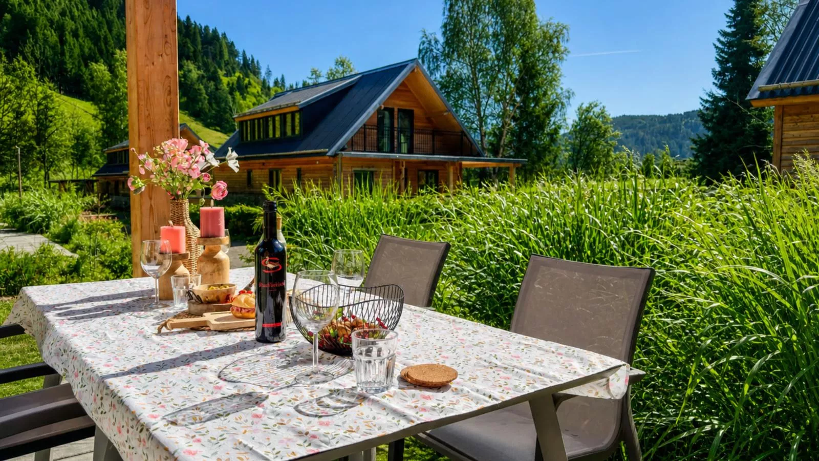 Berg und See - Aussicht Sommer