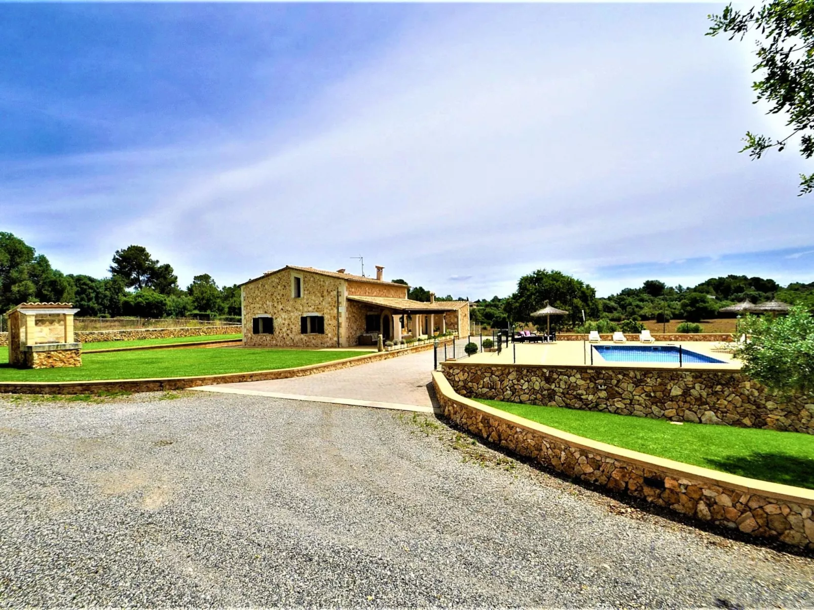 CAS BORRASSOS- Finca con piscina privada a 10 minutos de Palma.. BBQ. Wifi - Wi - Outside