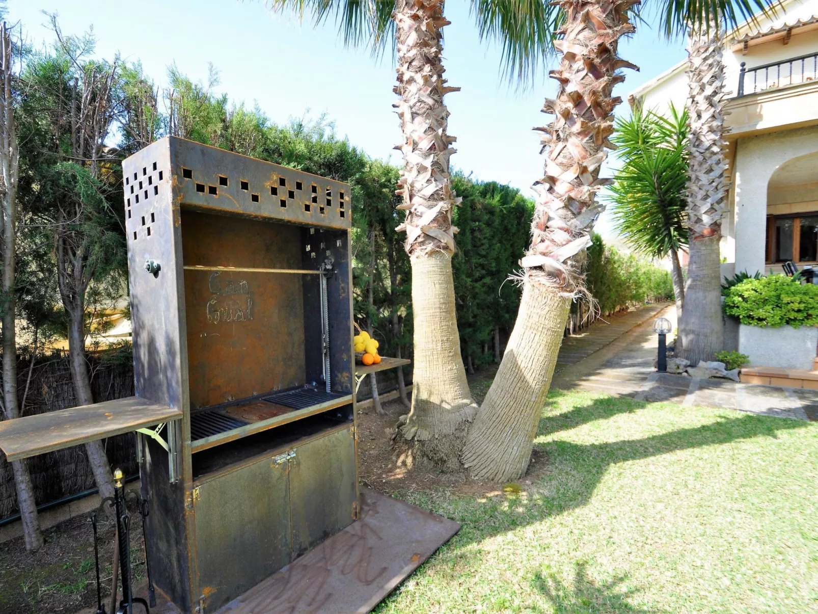 Finca CAN GUAL en Inca para 8 personas con piscina privada y vistas despejadas- - Dehors