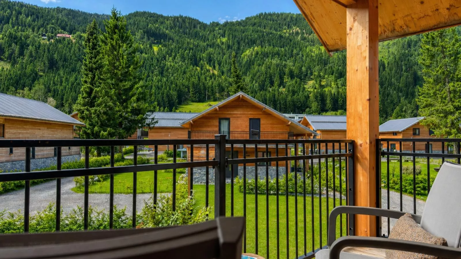 Alpenblick Afritzer See - Aussicht Sommer