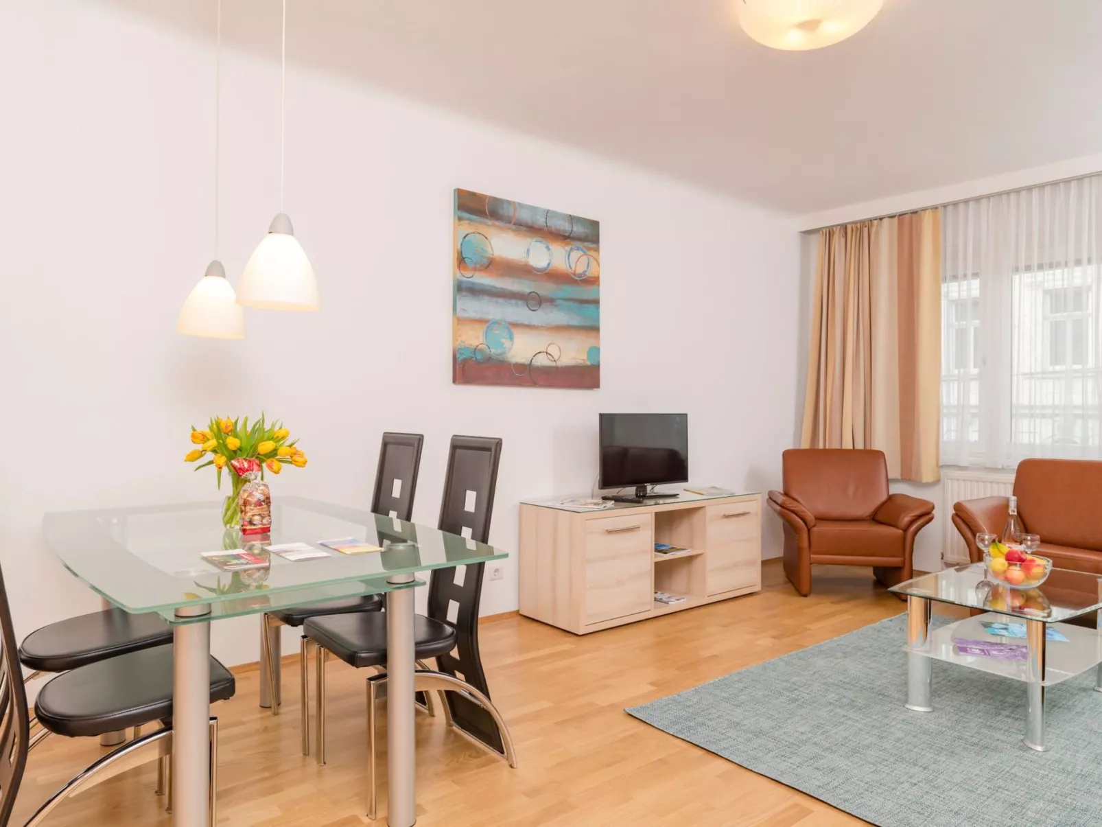 Appartement mit Balkon