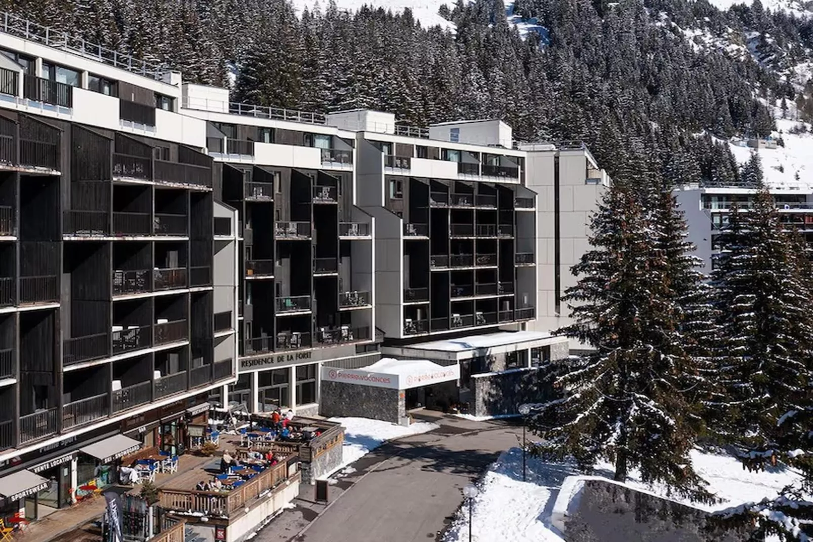 La Foret Apartment 6 people - 2 bedrooms - Balcony - South-facing - Extérieur hiver