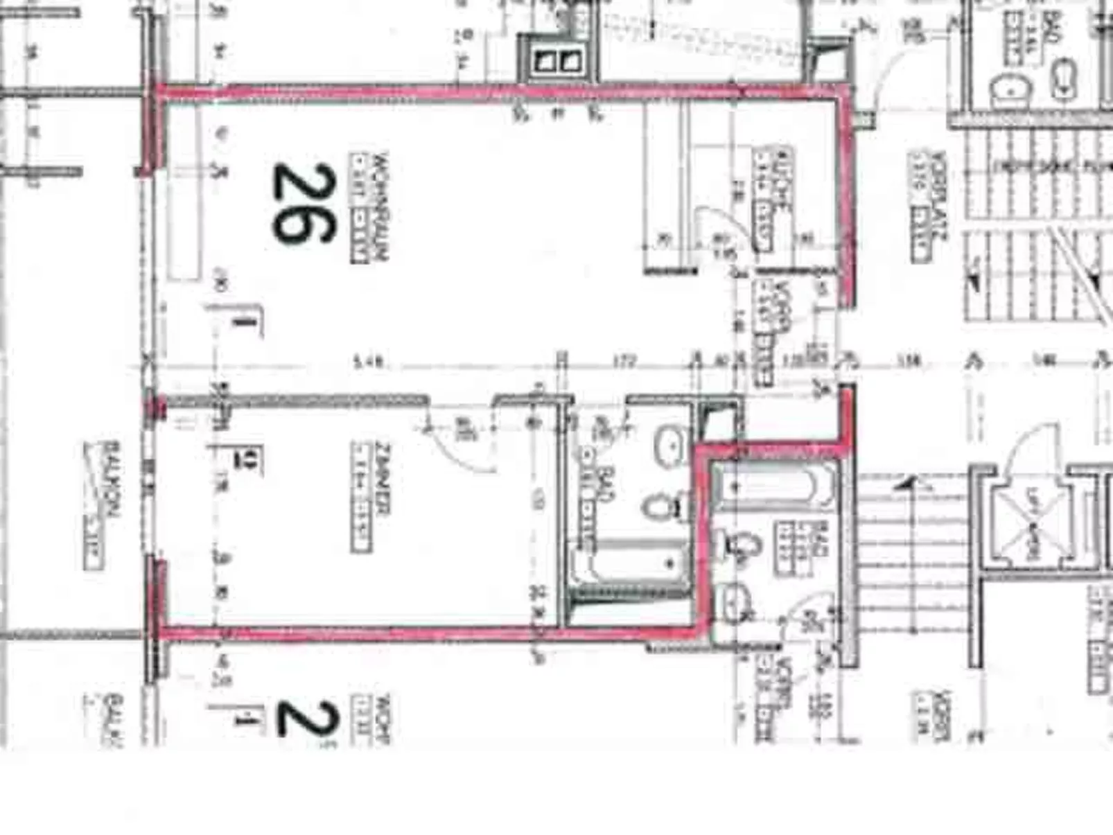 Ner B / Hartl, (Flims Dorf). 2.5 Zimmerwohnung