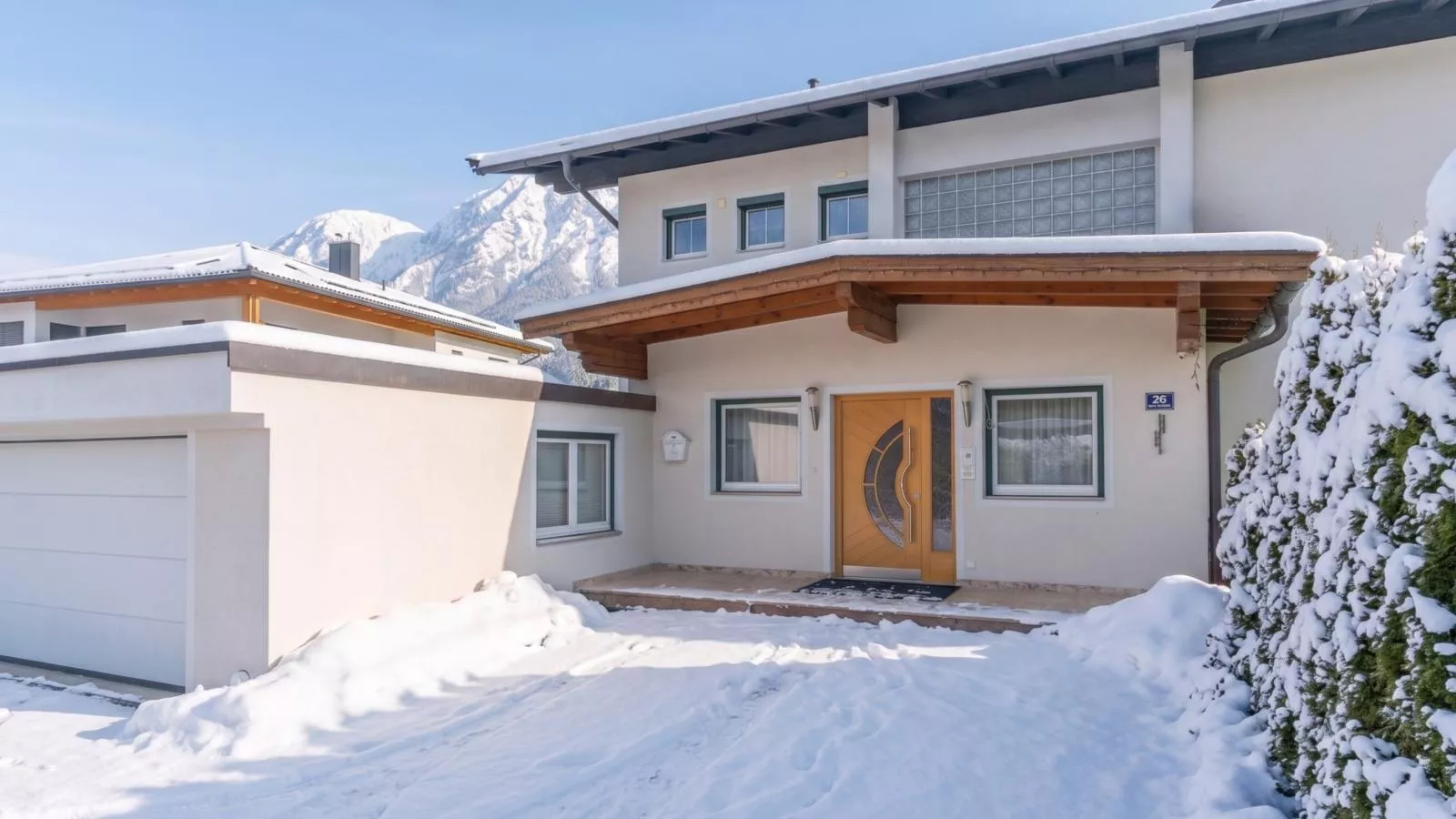 Haus am Bad - Exterior in winter