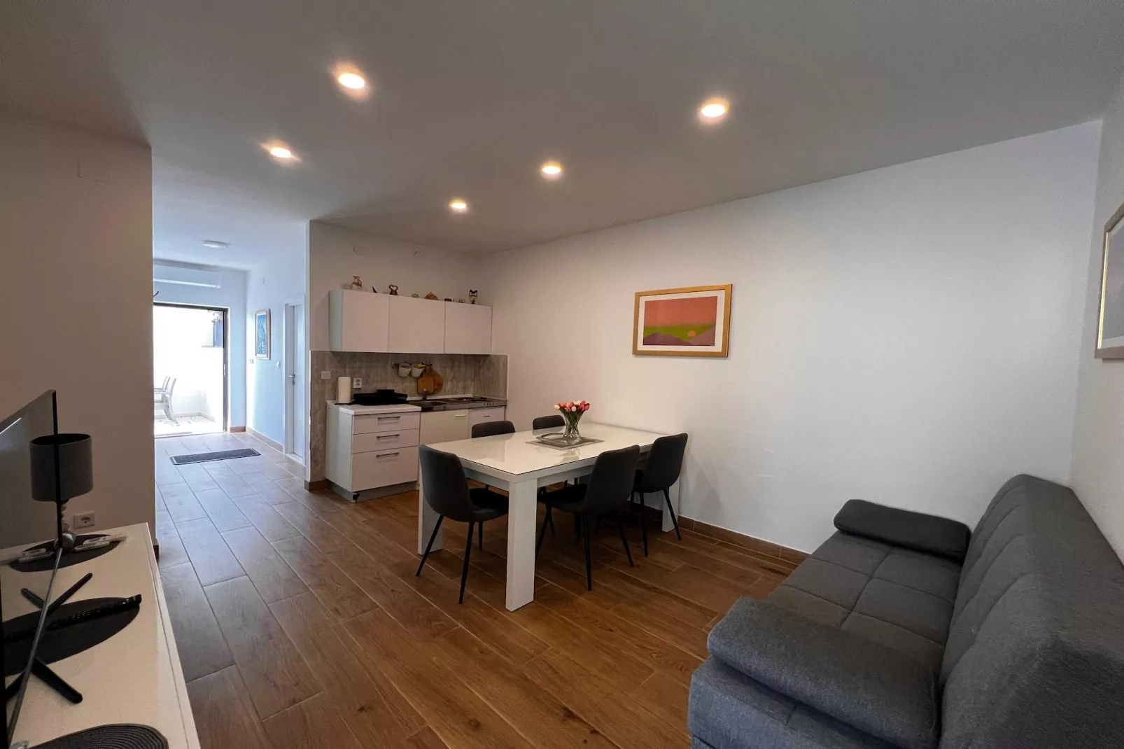 Guest House Kono - Two Bedroom Apartment with Terrace - Salon