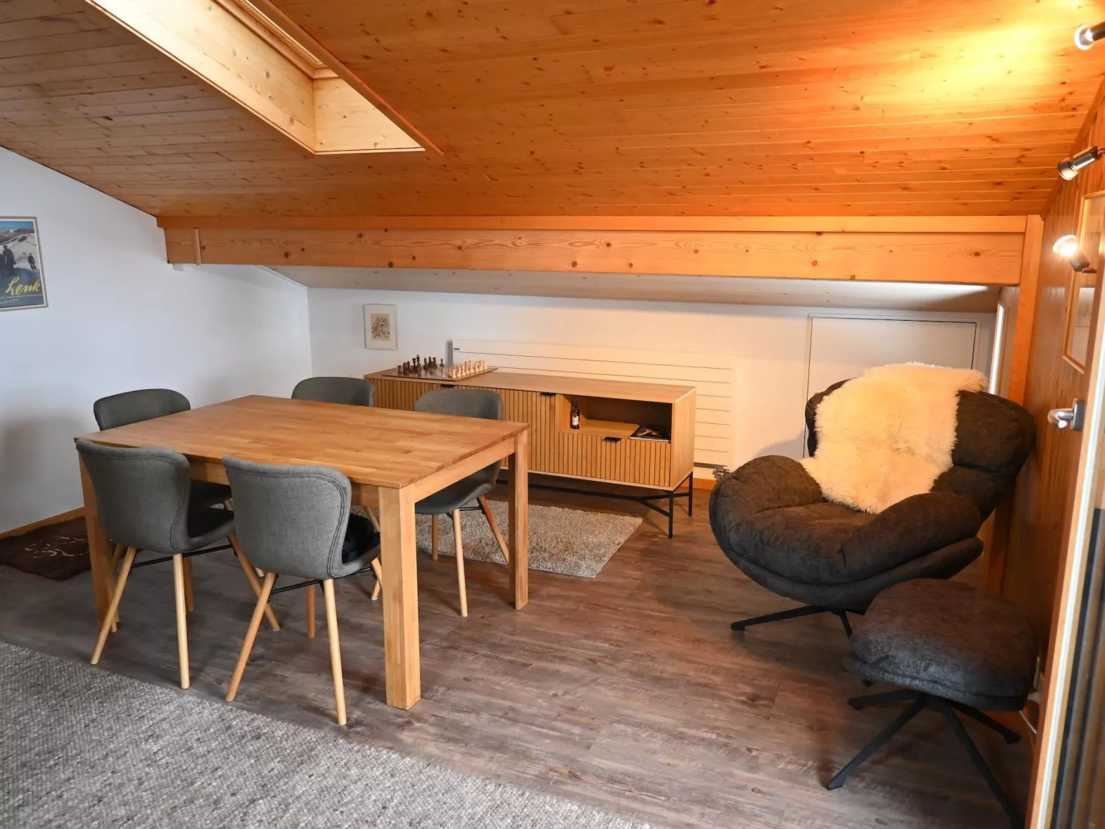 Chalet Waldchutz - Wohnung Anax - Dedans