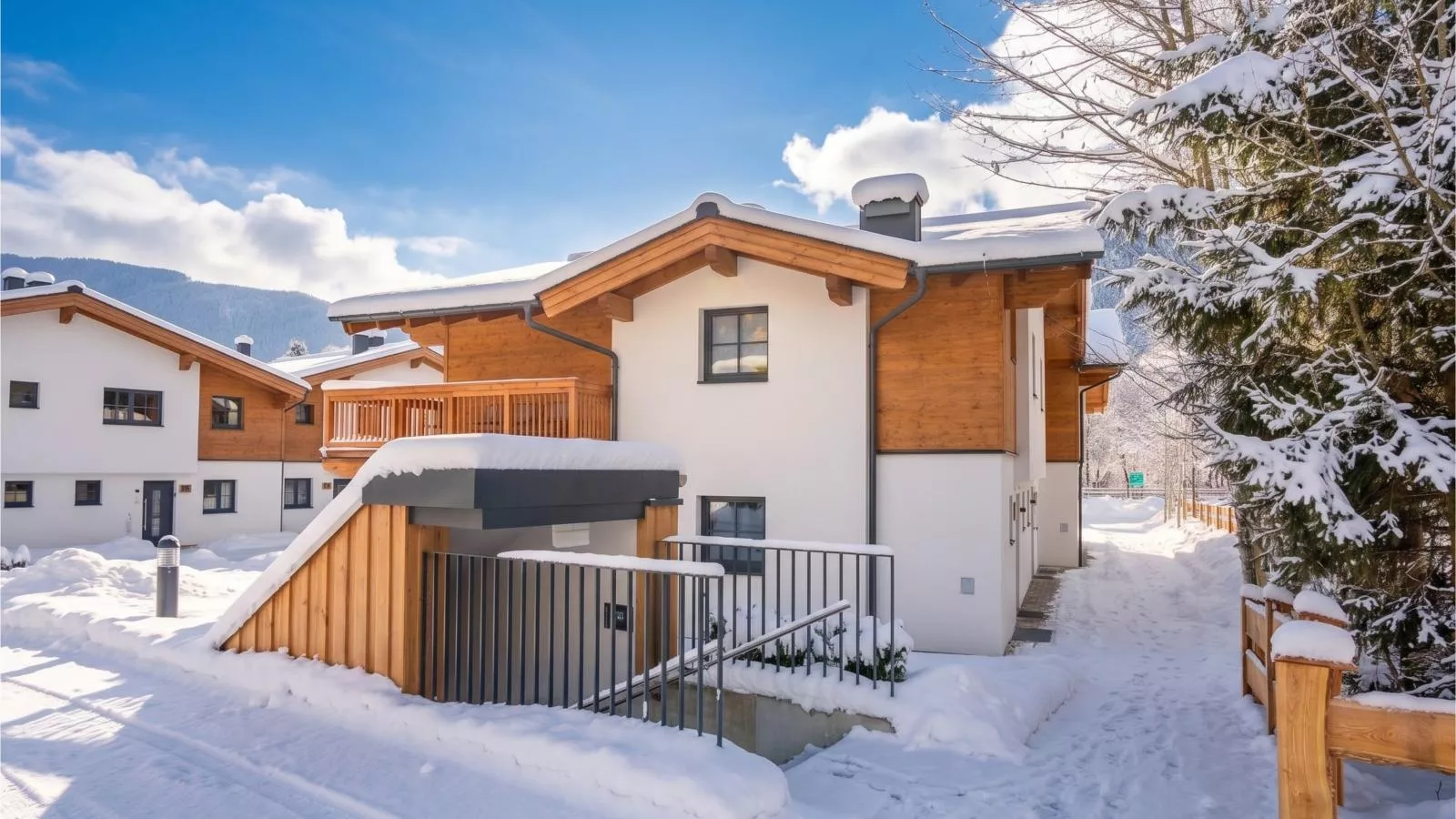 Tauernlodge Eben A3 - Außenbereich Winter