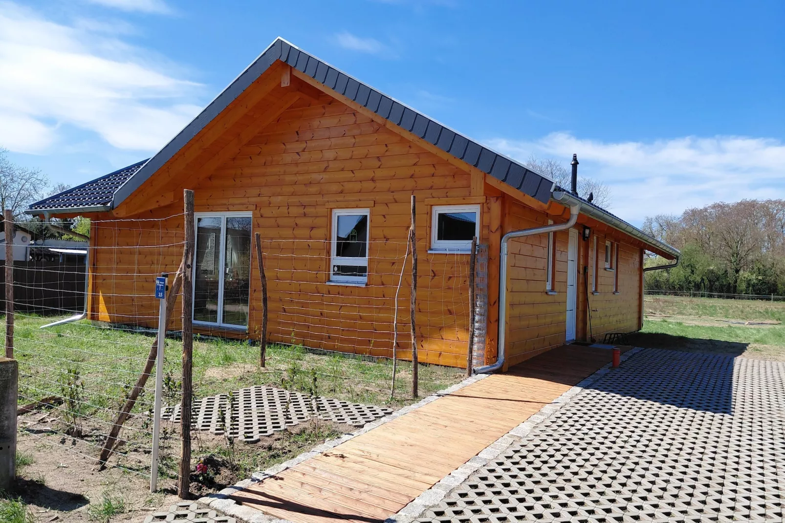 Ferienhaus 4 Elemente - Außenbereich Sommer