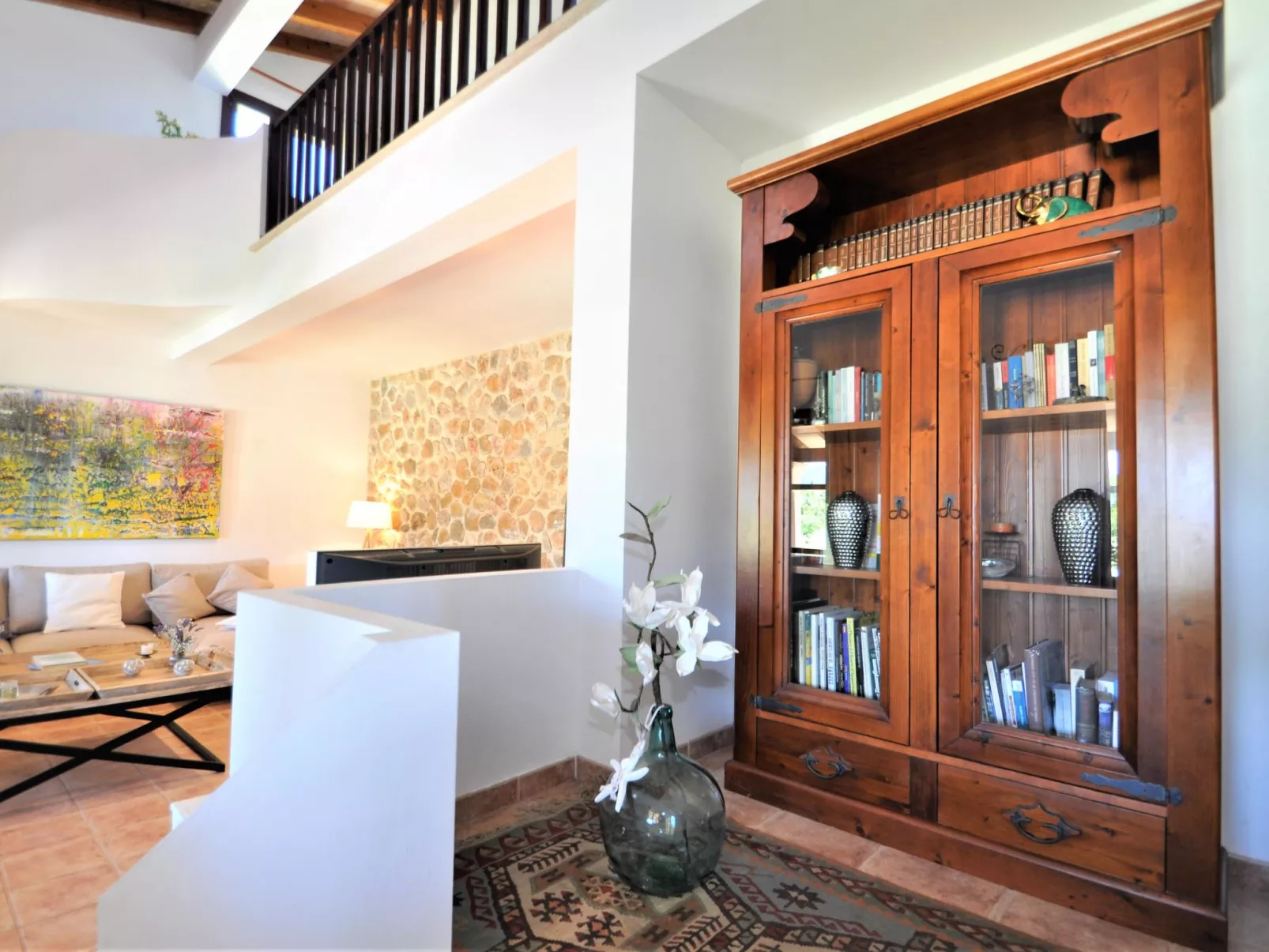 Villa SON RUBI en Selva (Serra de Tramuntana) con barbacoa y piscina privada- V - Draußen