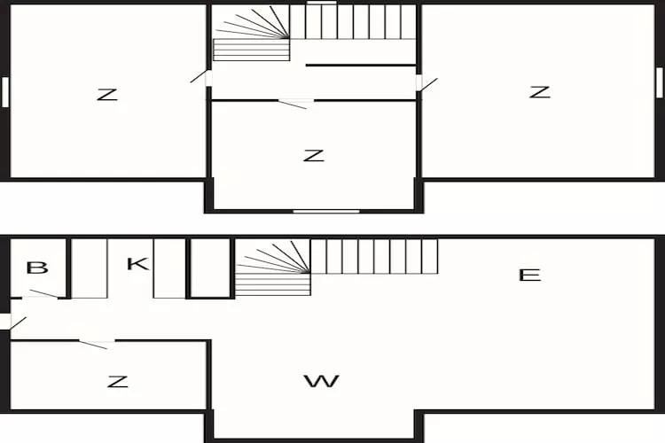 5 etoiles maison de vacances a Skagen - Plan