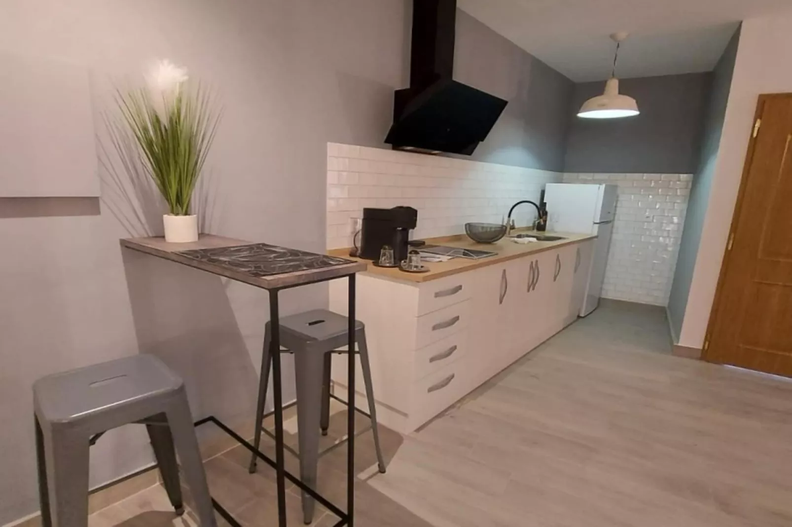 Estudio Deluxe con cama grande y jacuzzy