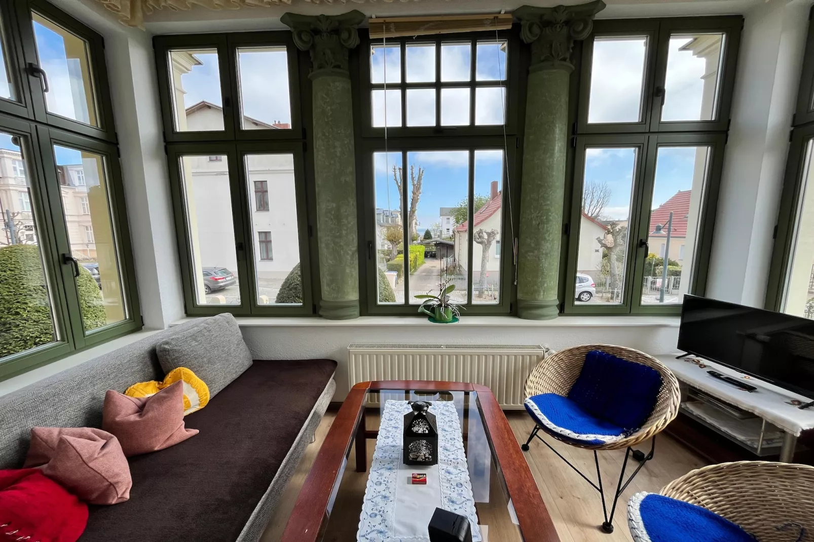 Ferienwohnung Morgenröte Ahlbeck - Living room