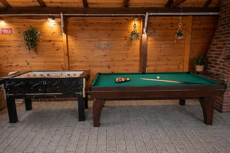 Domek skandynawski z basenem i jacuzzi w Międzywodziu - Recreation room