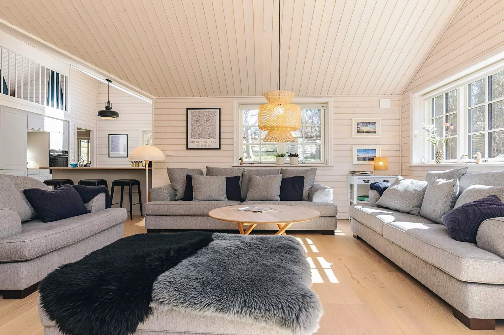 Retraite avec espace lounge extérieur - Intérieur