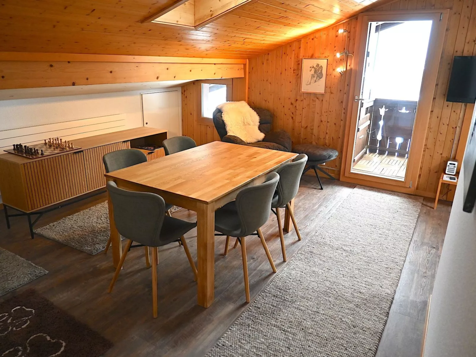 Chalet Waldchutz - Wohnung Anax - Dedans